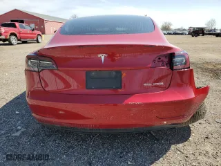 2019 Tesla Model 3 Long Range with VIN 5YJ3E1EB4KF415132, listed as a Copart auction lot 54682675 with 0 mi miles and Salvage Title. Bid and sale history available at carsss.com. Image 6.