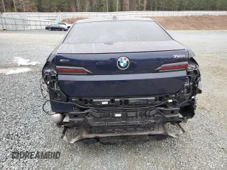 2023 BMW 7 Series 760i xDrive with VIN WBA33EJ04PCN52350, listed as a Copart auction lot 44487295 with 10,878 mi miles and Salvage title. Bid and sale history available at DreamBid. Image 6.