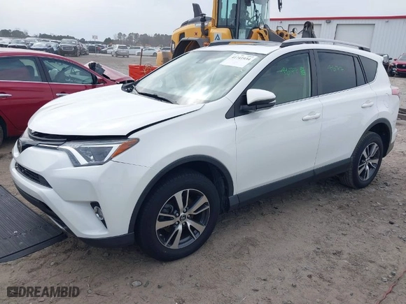 2017 Toyota RAV4 XLE with VIN JTMWFREV9HJ137607, listed as a IAAI auction lot 41741934 with 28,852 mi miles. Bid and sale history available at carsss.com. Image 2.