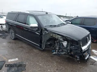 2022 Lincoln Navigator Black Label z VIN 5LMJJ3TT2NEL13739, wystawiony jako IAAI lot #41296594 z przebiegiem 58 116 mil mil oraz . Historia ofert i sprzedaży dostępna na DreamBid. Obrazek 1.