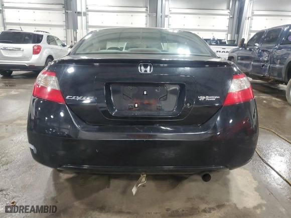 2010 Honda Civic Cpe LX with VIN 2HGFG1B66AH503236, listed as a Copart auction lot 48770135 with 86,425 mi miles and Salvage Title. Bid and sale history available at carsss.com. Image 6.