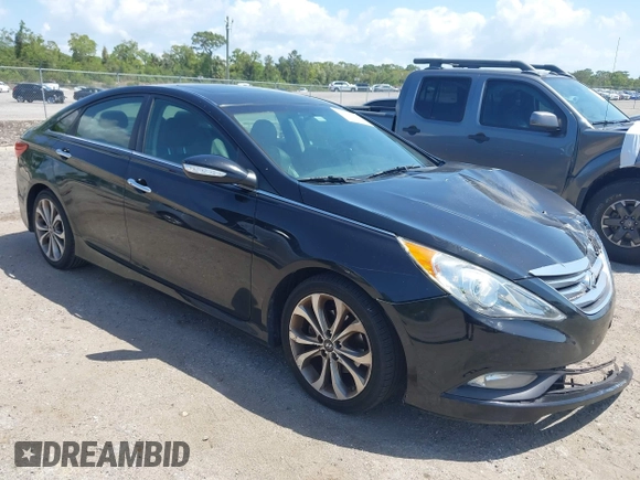 2014 Hyundai Sonata Limited with VIN 5NPEC4AB3EH841311, listed as a IAAI auction lot 42010642 with 148,558 mi miles and . Bid and sale history available at DreamBid. Image 1.