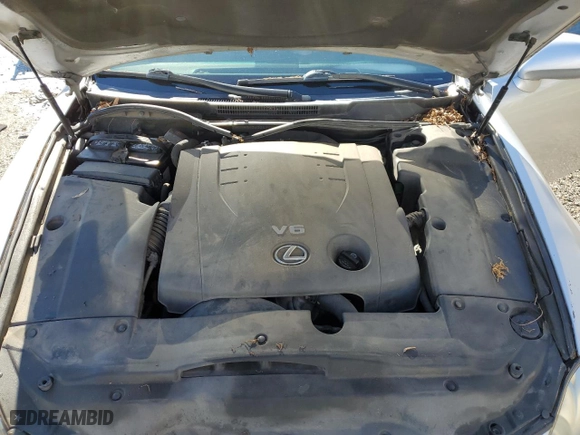 2008 Lexus IS 250 with VIN JTHBK262285084813, listed as a Copart auction lot 80146144 with 0 mi miles and Salvage Title. Bid and sale history available at carsss.com. Image 12.