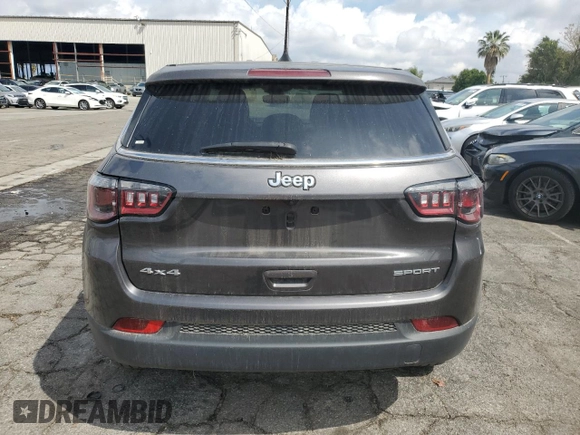 2022 Jeep Compass Sport с VIN 3C4NJDAB9NT144165, выставлен на аукционе Copart как лот 51423775 с пробегом 18 482 миль миль и Чистый • Clean title. История ставок и продаж доступна на DreamBid. Изображение 6.