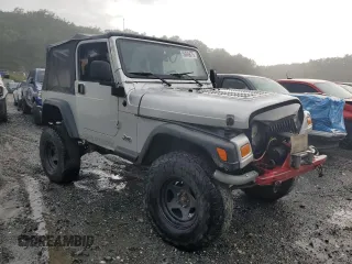 2004 Jeep Wrangler X with VIN 1J4FA39S84P718805, listed as a Copart auction lot 59949875 with 119,295 mi miles and Salvage title. Bid and sale history available at DreamBid. Image 4.