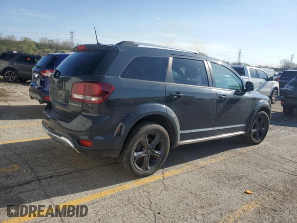 2018 Dodge Journey Crossroad with VIN 3C4PDDGG7JT430593, listed as a Copart auction lot 53164995 with 130,421 mi miles and Clean Title. Bid and sale history available at carsss.com. Image 3.