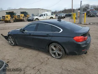 2017 BMW 4 Series 430i with VIN WBA4F7C50HG786401, listed as a Copart auction lot 45880585 with 101,579 mi miles and Salvage Title. Bid and sale history available at carsss.com. Image 2.