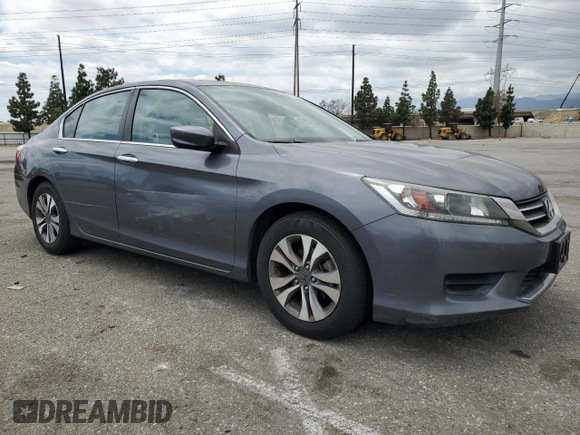 2013 Honda Accord LX z VIN 1HGCR2F31DA149356, wystawiony jako Copart lot #56986795 z przebiegiem 99 310 mil mil oraz Szkoda całkowita • Salvage title. Historia ofert i sprzedaży dostępna na DreamBid. Obrazek 4.