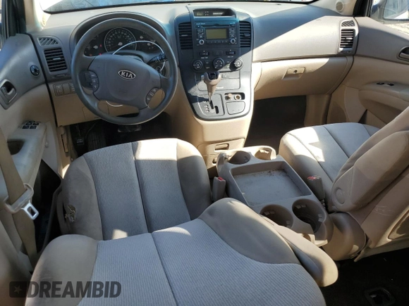 2012 Kia Sedona LX with VIN KNDMG4C74C6427812, listed as a Copart auction lot 71851574 with 89,864 mi miles and Salvage Title. Bid and sale history available at carsss.com. Image 8.