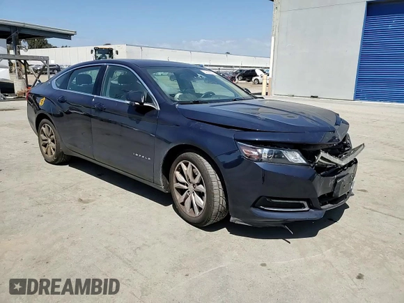 2018 Chevrolet Impala LT with VIN 2G1105S35J9104654, listed as a Copart auction lot 54988365 with 76,104 mi miles and Salvage Title. Bid and sale history available at DreamBid. Image 13.