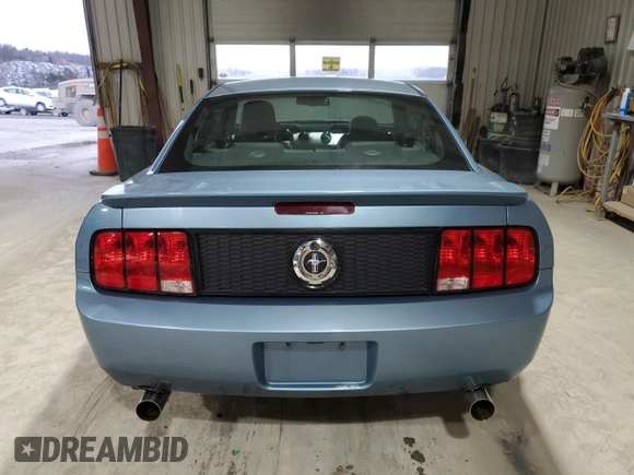 2008 Ford Mustang Deluxe with VIN 1ZVHT80NX85135471, listed as a Copart auction lot 48144245 with 148,737 mi miles and Clean Title. Bid and sale history available at carsss.com. Image 6.