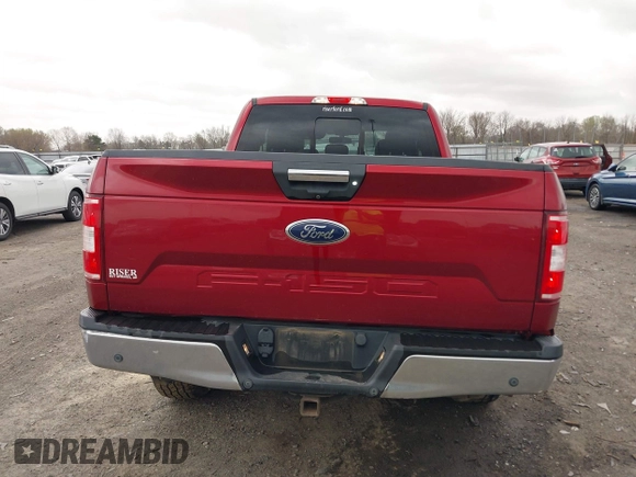 2018 Ford F-150 XL with VIN 1FTFX1E51JKF98962, listed as a IAAI auction lot 41827587 with 128,031 mi miles and . Bid and sale history available at DreamBid. Image 15.