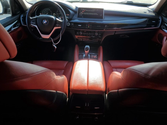 2016 BMW X6 xDrive50i with VIN 5UXKU6C55G0R34428, listed as a Copart auction lot 46083635 with 138,848 mi miles and Clean Title. Bid and sale history available at carsss.com. Image 8.