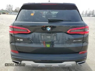 2019 BMW X5 xDrive40i with VIN 5UXCR6C57KLL34538, listed as a Copart auction lot 50252445 with 108,588 mi miles and Salvage Title. Bid and sale history available at carsss.com. Image 6.
