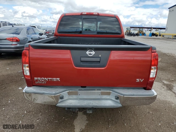 2014 Nissan Frontier S with VIN 1N6AD0ER3EN755781, listed as a Copart auction lot 48609885 with 123,066 mi miles and Salvage Title. Bid and sale history available at carsss.com. Image 6.