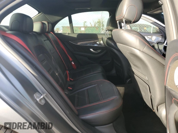 2017 Mercedes-Benz E-Class AMG E 43 with VIN WDDZF6EB3HA174398, listed as a Copart auction lot 85002554 with 91,307 mi miles and Clean Title. Bid and sale history available at carsss.com. Image 10.
