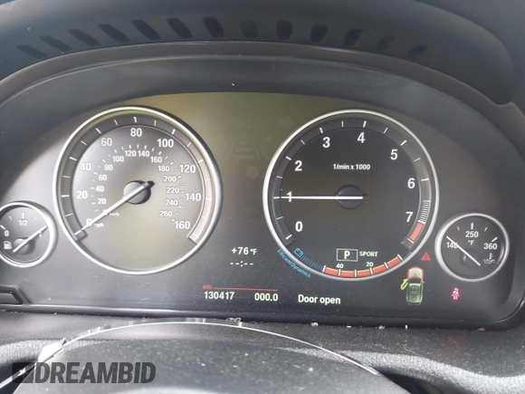 2013 BMW X3 xDrive28i with VIN 5UXWX9C50DLK59656, listed as a IAAI auction lot 41899196 with 130,417 mi miles. Bid and sale history available at carsss.com. Image 7.