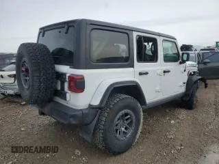 2022 Jeep Wrangler Unlimited Rubicon with VIN 1C4JJXR62NW171080, listed as a Copart auction lot 45918595 with Not provided miles and Salvage title. Bid and sale history available at DreamBid. Image 3.