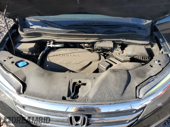 2016 Honda Pilot EX-L with VIN 5FNYF6H52GB062595, listed as a Copart auction lot 49631345 with 67,927 mi miles and Salvage Title. Bid and sale history available at DreamBid. Image 14.