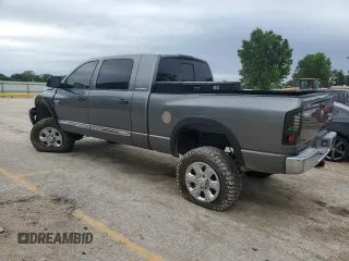 2007 Dodge Ram 3500 SXT with VIN 3D7MX39A47G781885, listed as a Copart auction lot 57510764 with 192,720 mi miles and Salvage Title. Bid and sale history available at carsss.com. Image 2.