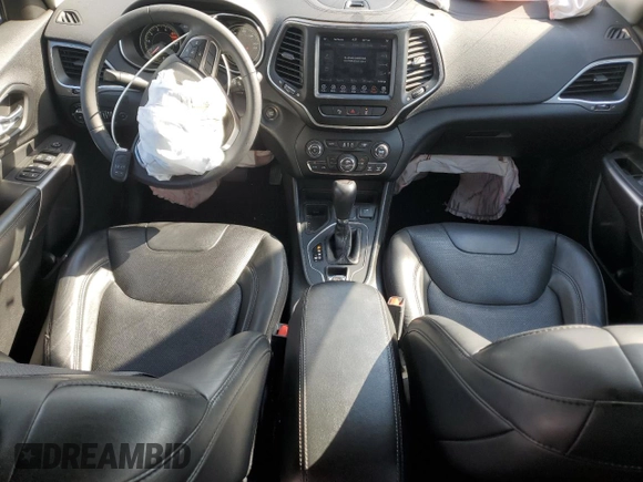 2021 Jeep Cherokee Latitude Lux with VIN 1C4PJLMXXMD224315, listed as a Copart auction lot 55253205 with 90,516 mi miles and Salvage title. Bid and sale history available at DreamBid. Image 8.