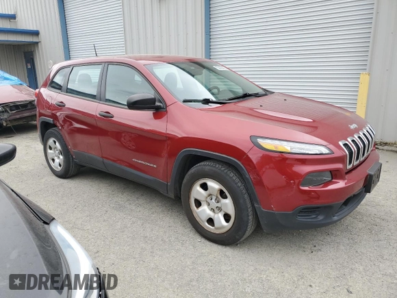2017 Jeep Cherokee Sport z VIN 1C4PJMAB7HW588619, wystawiony jako Copart lot #55066405 z przebiegiem 88 402 mil mil oraz Czysty tytuł • Clean title. Historia ofert i sprzedaży dostępna na DreamBid. Obrazek 4.