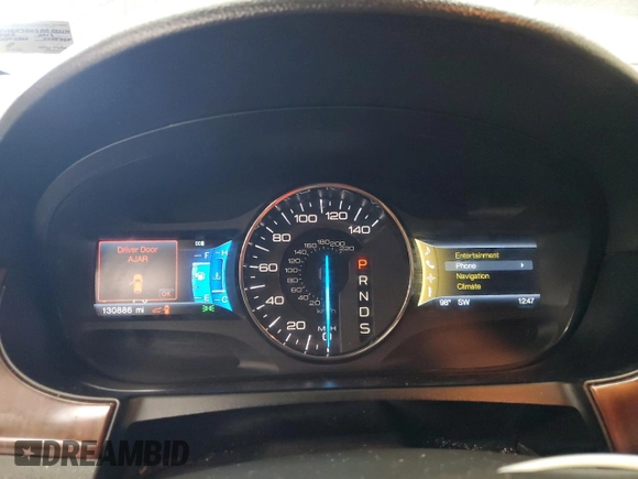 2013 Ford Edge Limited with VIN 2FMDK3KC5DBE32135, listed as a Copart auction lot 61644175 with 130,886 mi miles and Clean title. Bid and sale history available at DreamBid. Image 9.