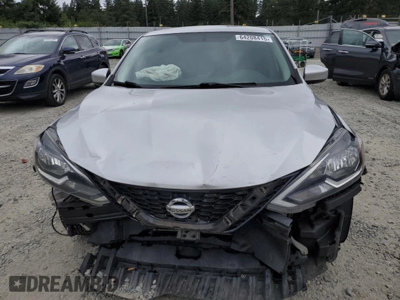 2017 Nissan Sentra S with VIN 3N1AB7AP2HY355789, listed as a Copart auction lot 64208415 with 184,037 mi miles and Salvage title. Bid and sale history available at DreamBid. Image 5.