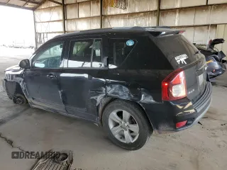 2017 Jeep Compass High Altitude with VIN 1C4NJDEB9HD191877, listed as a Copart auction lot 52123745 with 111,067 mi miles and Salvage Title. Bid and sale history available at DreamBid. Image 2.