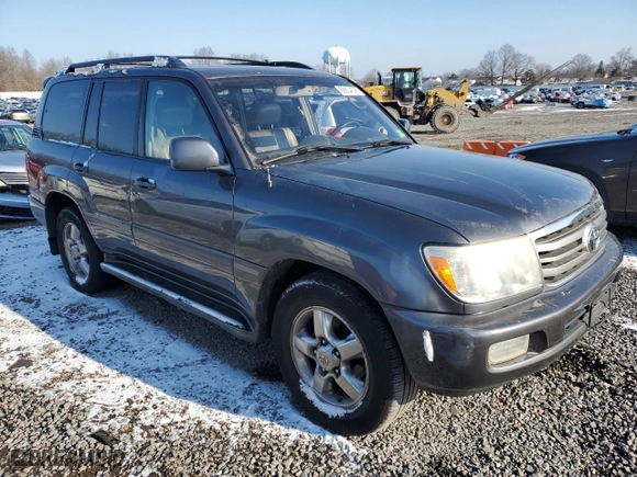 2006 Toyota Land Cruiser with VIN JTEHT05J362082746, listed as a Copart auction lot 88804395 with 262,952 mi miles and Clean Title. Bid and sale history available at carsss.com. Image 4.