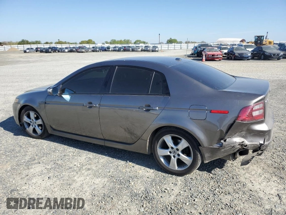 2007 Acura TL with VIN 19UUA66217A036148, listed as a Copart auction lot 50639415 with 191,497 mi miles and Salvage Title. Bid and sale history available at carsss.com. Image 2.