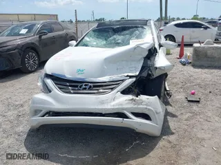 2012 Hyundai Sonata 2.0T SE with VIN 5NPEC4AB9CH424529, listed as a IAAI auction lot 41955159 with 130,027 mi miles. Bid and sale history available at carsss.com. Image 11.