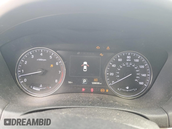 2017 Genesis G80 3.8L with VIN KMHGN4JE4HU188961, listed as a Copart auction lot 47688595 with 108,698 mi miles and Non Repairable. Bid and sale history available at DreamBid. Image 9.