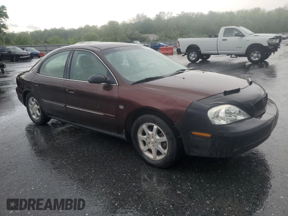2001 Mercury Sable LS with VIN 1MEHM55S01G642160, listed as a Copart auction lot 55832175 with 79,554 mi miles and Clean Title. Bid and sale history available at DreamBid. Image 4.