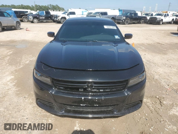 2015 Dodge Charger SXT with VIN 2C3CDXHGXFH896327, listed as a Copart auction lot 55931805 with 204,345 mi miles and Salvage Title. Bid and sale history available at DreamBid. Image 5.