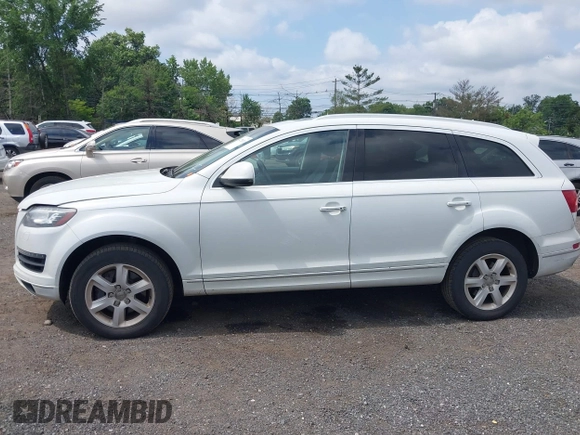 2015 Audi Q7 Premium Plus with VIN WA1LGBFE1FD004786, listed as a IAAI auction lot 42726311 with 245,611 mi miles and . Bid and sale history available at DreamBid. Image 14.