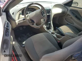 2004 Ford Mustang Deluxe with VIN 1FAFP44674F211829, listed as a Copart auction lot 49388445 with 107,427 mi miles and Salvage Title. Bid and sale history available at carsss.com. Image 8.
