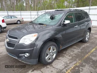 2013 Chevrolet Equinox LTZ z VIN 2GNFLGEK8D6153475, wystawiony jako IAAI lot #42206567 z przebiegiem 166 140 mil mil oraz . Historia ofert i sprzedaży dostępna na DreamBid. Obrazek 2.
