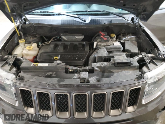 2017 Jeep Compass Sport with VIN 1C4NJCBB4HD119614, listed as a Copart auction lot 50194175 with 124,084 mi miles and Clean Title. Bid and sale history available at carsss.com. Image 12.
