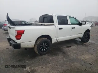 2017 Nissan Titan S with VIN 1N6AA1EJ9HN506253, listed as a Copart auction lot 85048914 with 256,158 mi miles and Salvage Title. Bid and sale history available at carsss.com. Image 3.