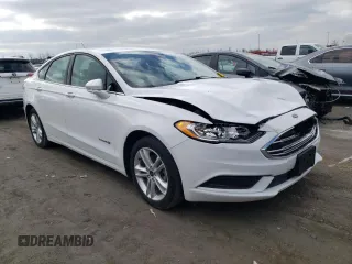 2018 Ford Fusion Hybrid SE with VIN 3FA6P0LU7JR270161, listed as a Copart auction lot 41807453 with 81,083 mi miles. Bid and sale history available at carsss.com. Image 4.