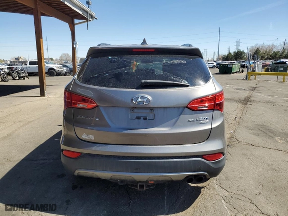 2013 Hyundai Santa Fe 2.0T Sport with VIN 5XYZUDLA8DG075522, listed as a Copart auction lot 50443685 with 146,476 mi miles and Clean Title. Bid and sale history available at carsss.com. Image 6.