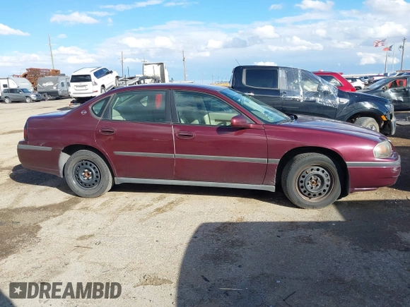 2004 Chevrolet Impala with VIN 2G1WF52E649387334, listed as a IAAI auction lot 40754298 with 216,092 mi miles and . Bid and sale history available at carsss.com. Image 13.