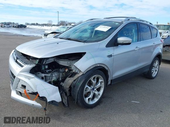 2015 Ford Escape Titanium with VIN 1FMCU9J97FUA05003, listed as a IAAI auction lot 41721214 with 51,644 mi miles. Bid and sale history available at carsss.com. Image 17.