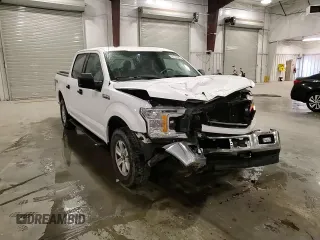 2018 Ford F-150 XL with VIN 1FTEW1E51JKD25812, listed as a Copart auction lot 58729825 with 136,031 mi miles and Salvage title. Bid and sale history available at DreamBid. Image 13.