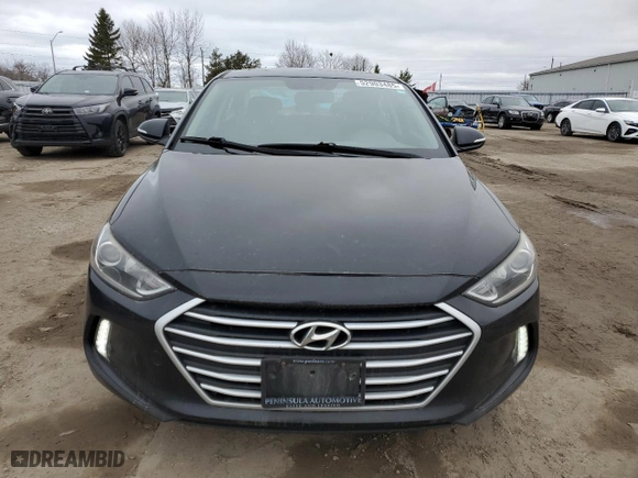 2017 Hyundai Elantra SE with VIN KMHD84LF6HU292416, listed as a Copart auction lot 52903485 with 214,716 mi miles and Clean Title. Bid and sale history available at carsss.com. Image 5.