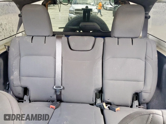 2018 Jeep Wrangler Unlimited Sport S with VIN 1C4HJXDG0JW272837, listed as a Copart auction lot 57532455 with Not provided miles and Salvage title. Bid and sale history available at DreamBid. Image 10.