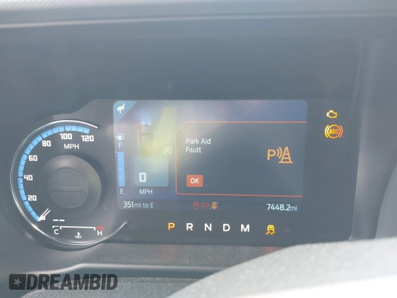 2024 Ford Bronco Big Bend with VIN 1FMDE7BH6RLB22321, listed as a IAAI auction lot 42355352 with 7,448 mi miles and . Bid and sale history available at DreamBid. Image 7.