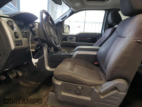 2010 Ford F-150 XL with VIN 1FTFX1EV9AFA79019, listed as a Copart auction lot 52525765 with 156,466 mi miles and Salvage Title. Bid and sale history available at carsss.com. Image 7.
