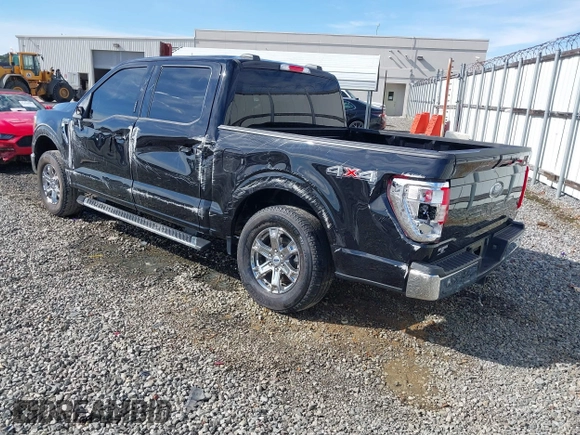 2023 Ford F-150 XL with VIN 1FTFW1E53PKG07088, listed as a IAAI auction lot 41442237 with 21,403 mi miles. Bid and sale history available at carsss.com. Image 3.